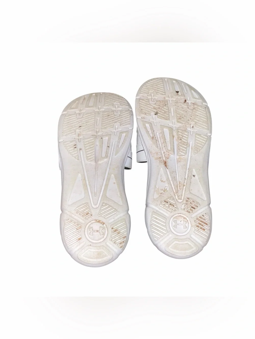 Under Armour Women’s Slides White Camo Adjustable Strap Sandals Size 8